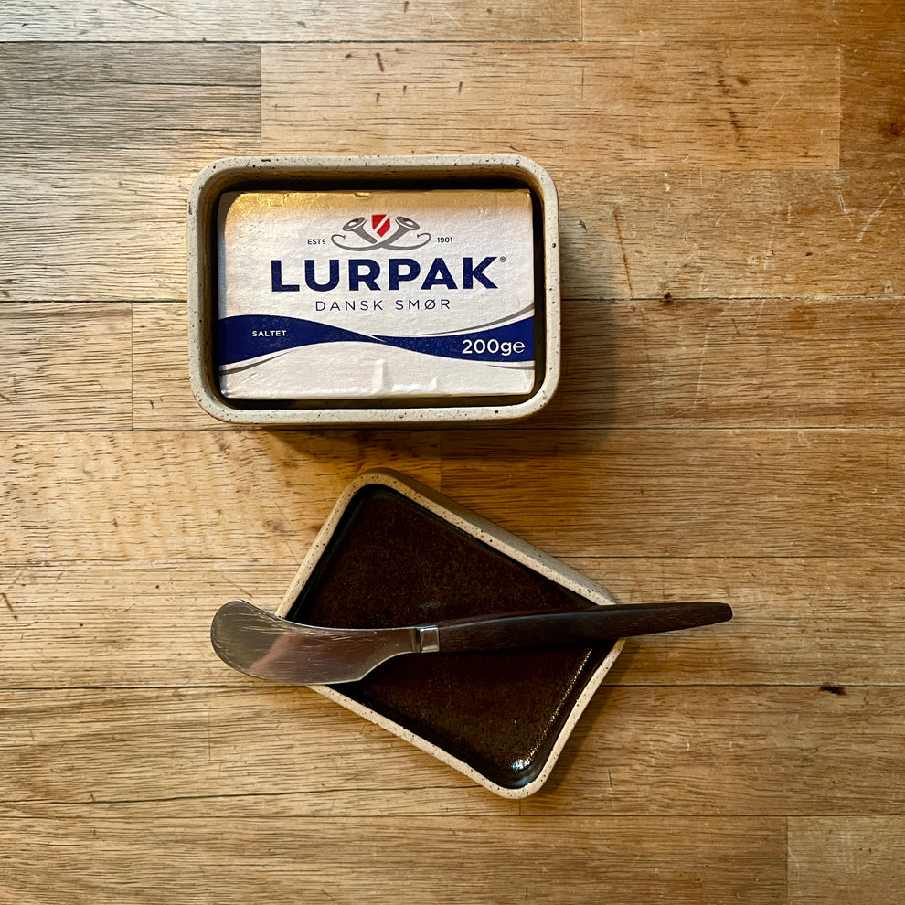 Butter container with lid - See our nice ceramic lidded jars – Lars ...
