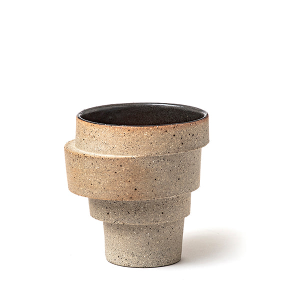 The stacked cup - unglazed (model 2)