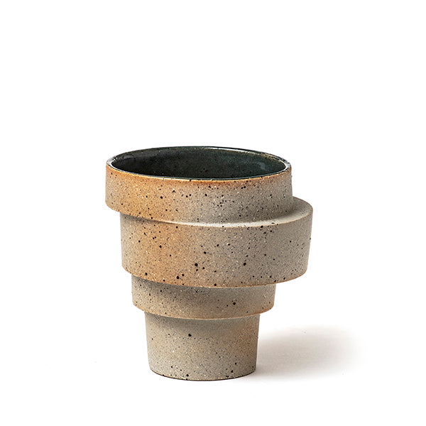 The stacked cup - unglazed (model 2)