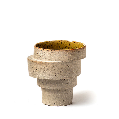 The stacked cup - unglazed (model 2)