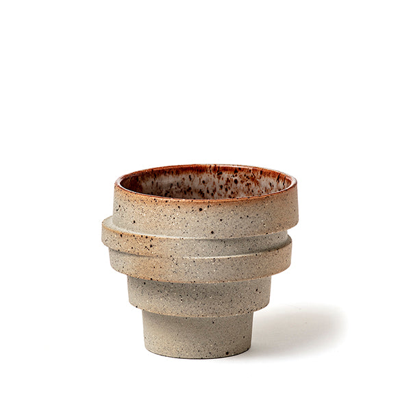 The stacked cup - unglazed (model 3)