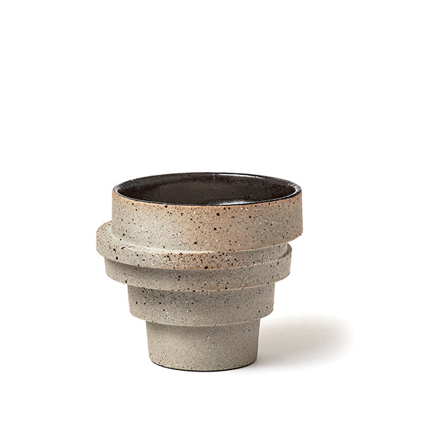 The stacked cup - unglazed (model 3)